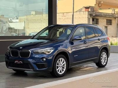Usata BMW X1 Advantage 150 CV (110 kW) 2017 Blu SUV