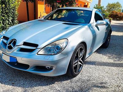 Usata Mercedes SLK200 163 CV (119 kW) 2005 Grigio Cabrio
