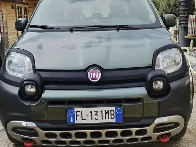 Usata Fiat Panda Cross Cross 95 CV (69 kW) 2017 Verde Utilitaria