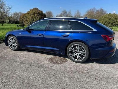 Usata Audi A6 S-Line 204 CV (150 kW) 2020 Blu/azzurro Station wagon