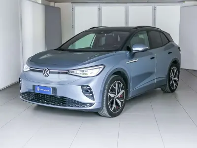 Usata VW ID.4 GTX 219 kW (299 CV) 2022 Stonewashed blue metallizzato nero SUV