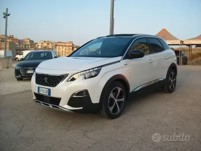 Usata Peugeot 3008 GT-line 131 CV (96 kW) 2021 Bianco SUV