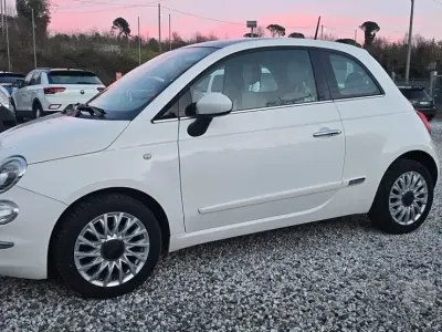 Usata Fiat 500 Lounge 75 CV (55 kW) 2017 Bianco Utilitaria