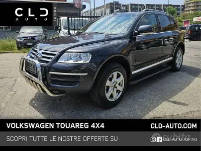 Usata VW Touareg 174 CV (127 kW) 2005 Nero SUV