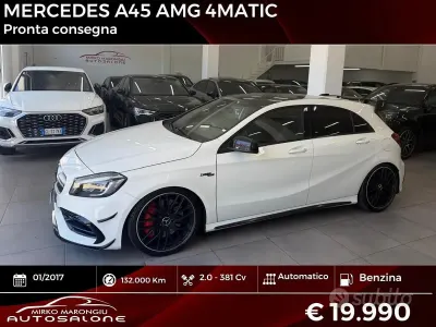 Usata Mercedes A45 AMG AMG 381 CV (280 kW) 2017 Bianco Utilitaria