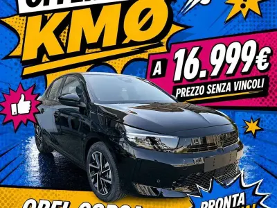 Nuova Opel Corsa S 101 CV (74 kW) 2026 Karbon black Utilitaria