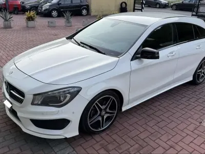 Usata Mercedes CLA200 Premium 136 CV (100 kW) 2016 Bianco Coupé