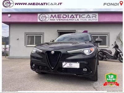 Usata Alfa Romeo Stelvio 180 CV (132 kW) 2018 Nero SUV