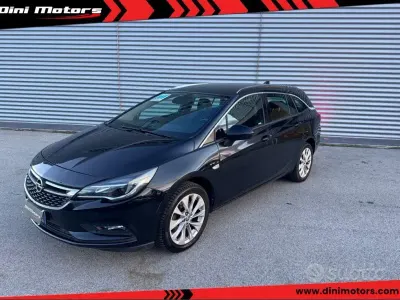 Usata Opel Astra 110 CV (80 kW) 2018 Nero Station wagon