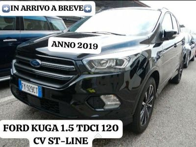 Usata Ford Kuga ST-Line 120 CV (88 kW) 2019 Nero SUV