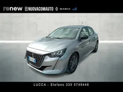 Usata Peugeot 208 Active 75 CV (55 kW) 2022 Grigio chiaro Utilitaria