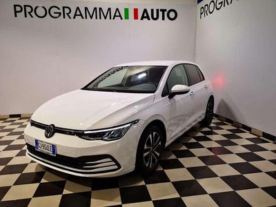 Usata VW Golf VIII Life 110 CV (80 kW) 2021 Bianco Berlina