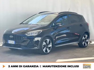 Begagnad Ford Fiesta Active 125 HK (91 kW) 2023 Svart Halvkombi