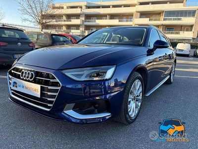 Usata Audi A4 Advanced Plus 163 CV (119 kW) 2021 Blu Station wagon