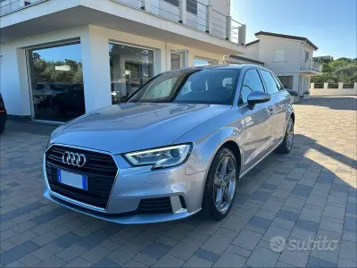 Usata Audi A3 Sport 116 CV (85 kW) 2018 Grigio Berlina