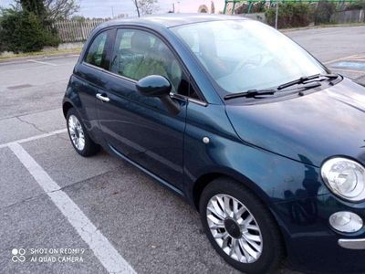 Usata Fiat 500 Lounge 69 CV (50 kW) 2015 Blu/azzurro Utilitaria