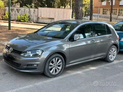 Usata VW Golf VII 105 CV (77 kW) 2013 Grigio Berlina