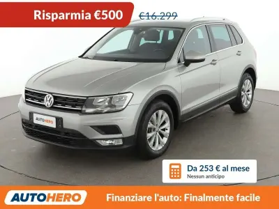 Usata VW Tiguan Business 116 CV (85 kW) 2017 Argento SUV