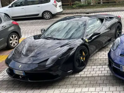 Usata Ferrari 458 605 CV (444 kW) 2015 Nero Coupé