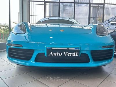 Usata Porsche 718 Boxster 349 CV (256 kW) 2019 Blu/azzurro Cabrio