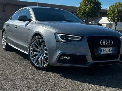Usata Audi A5 Sportback S-Line 150 CV (110 kW) 2015 Grigio Utilitaria