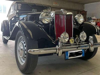 Usata MG TD 57 CV (41 kW) 1953 Nero Cabrio