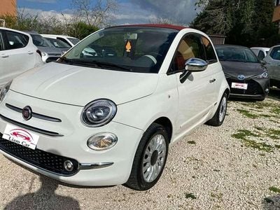 Usata Fiat 500C Lounge 69 CV (50 kW) 2017 Bianco Cabrio