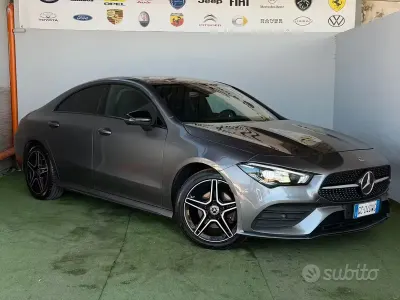 Usata Mercedes CLA180 Premium 116 CV (85 kW) 2021 Grigio Coupé