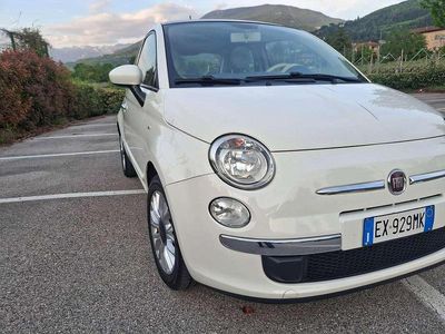 Usata Fiat 500 Lounge 69 CV (50 kW) 2014 Bianco Utilitaria