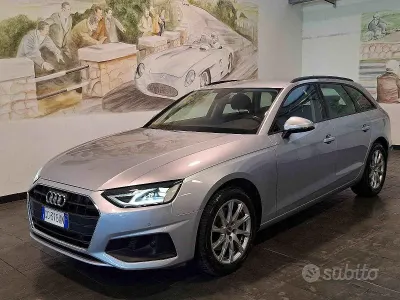 Usata Audi A4 Ambiente 136 CV (100 kW) 2020 Argento Station wagon