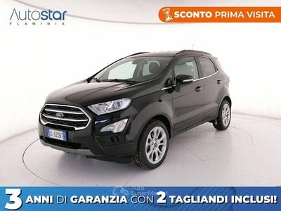 Begagnad Ford Ecosport Titanium S 125 HK (91 kW) 2022 Svart SUV