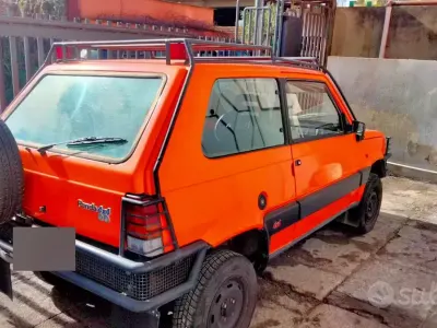 Usata Fiat Panda 50 CV (36 kW) 1986 Arancione Berlina