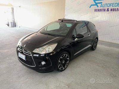 Usata DS Automobiles DS3 So Chic 92 CV (67 kW) 2014 Nero Cabrio
