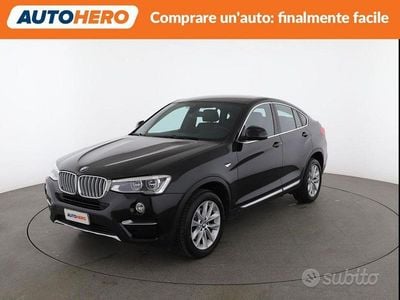 Usata BMW X4 xLine 184 CV (135 kW) 2017 Nero SUV