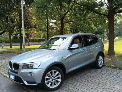 Usata BMW X3 184 CV (135 kW) 2011 Blu SUV
