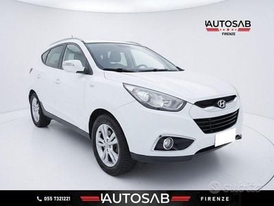 Usata Hyundai ix35 Style 116 CV (85 kW) 2012 Bianco SUV