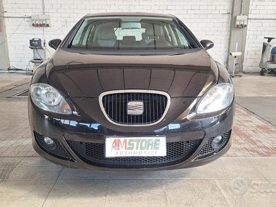 Usata Seat Leon 85 CV (62 kW) 2008 Nero Utilitaria