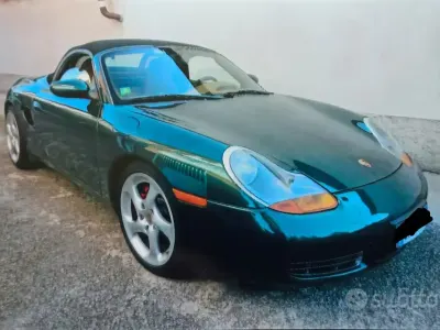 Usata Porsche Boxster S 252 CV (185 kW) 2000 Verde Cabrio
