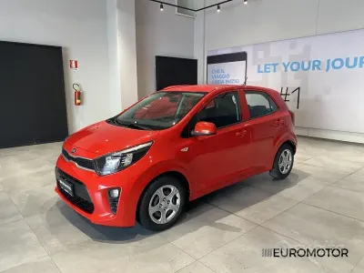 Usata Kia Picanto Urban 65 CV (47 kW) 2021 Rosso Utilitaria