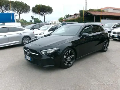 Usata Mercedes A180 Premium 116 CV (85 kW) 2021 Nero Berlina