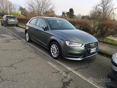 Usata Audi A3 Ambition 125 CV (91 kW) 2015 Grigio Berlina