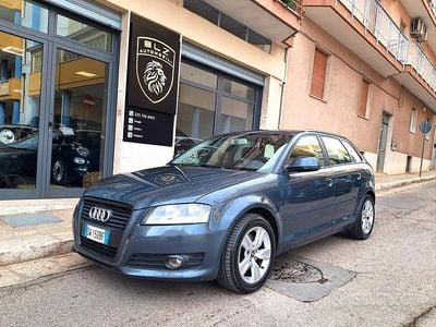 Usata Audi A3 Attraction 170 CV (125 kW) 2009 Blu Berlina