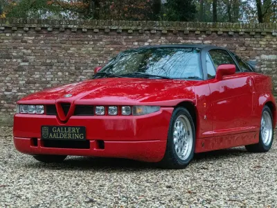 Usata Alfa Romeo SZ/RZ 210 CV (154 kW) 1991 Rosso Coupé