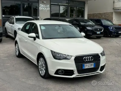 Usata Audi A1 Ambition 90 CV (66 kW) 2012 Bianco Utilitaria