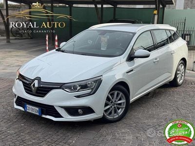Usata Renault Mégane GrandTour Zen 110 CV (80 kW) 2017 Bianco Station wagon