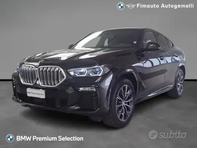 Usata BMW X6 M Sport 286 CV (210 kW) 2021 Nero / metallizzato SUV