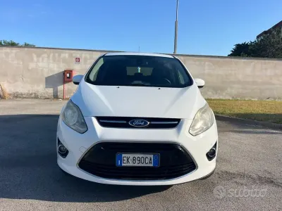 Usata Ford C-MAX 115 CV (84 kW) 2012 Bianco Monovolume