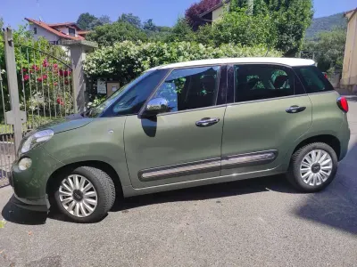 Usata Fiat 500L Lounge 95 CV (69 kW) 2017 Verde Monovolume