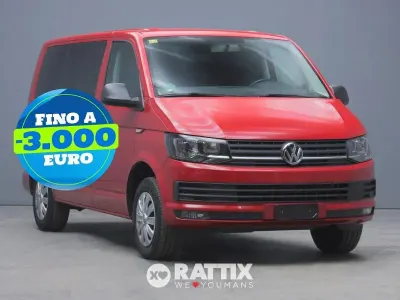 Usata VW Caravelle 150 CV (110 kW) 2018 Rosso Furgone
