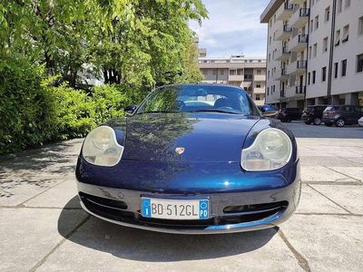 Usata Porsche 911 Carrera Cabriolet 300 CV (220 kW) 1998 Blu/azzurro Cabrio